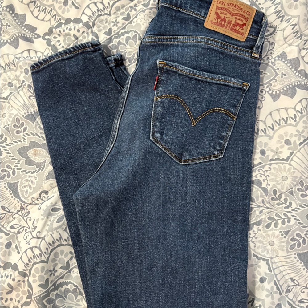 Levi's Denim high rise skinny Jeans 721